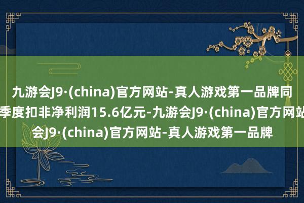 九游会J9·(china)官方网站-真人游戏第一品牌同比上涨17.17%；单季度扣非净利润15.6亿元-九游会J9·(china)官方网站-真人游戏第一品牌